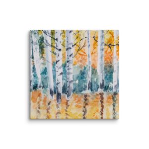 Autumn Birch Canvas