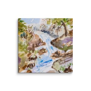 Golden Forest Canvas