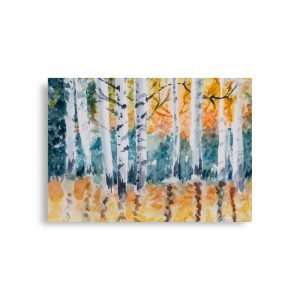 Autumn Birch Poster